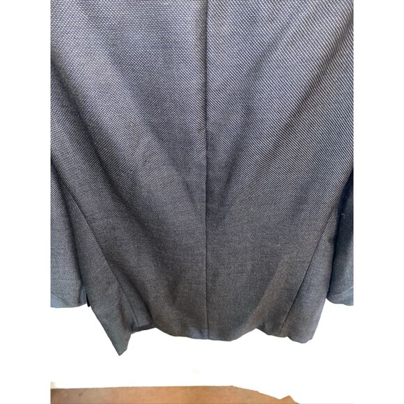 Ermenegildo Zegna Men’s Dress Blazer Sz 41R Charcoal Gray 100% Worsted Cashmere - Picture 13 of 13